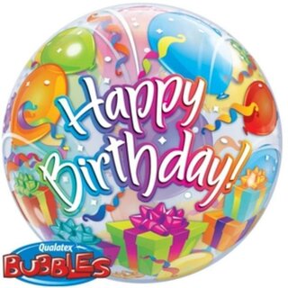 Happy Birthday Bubbles Nr.3 - Ballons und Geschenke