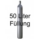 Ballongas Helium 50 Liter Füllung 200 bar - Nur Füllung...